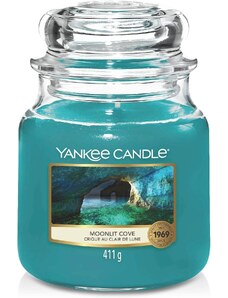 Yankee Candle vonná svíčka Classic ve skle střední Moonlit Cove 411 g