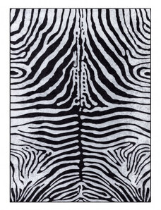 Dywany Łuszczów Kusový koberec Miro 51331.803 Zebra black / white - 80x150 cm