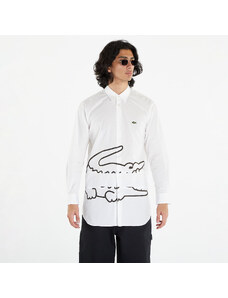 Pánská košile Comme des Garçons SHIRT x LACOSTE Mens Shirt Woven White