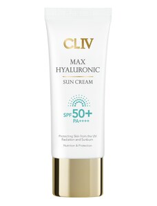 CLIV - MAX HYALURONIC SUN CREAM SPF - VEGAN Opalovací ochranný krém SPF 50+ PA++++ 35 ml