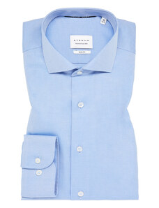 Košile Eterna Slim Fit "Twill" neprůhledná modrá 8817_14F182