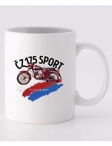 123triko.cz ČZ 175 Sport, V6 - Keramický hrnek - 350 ml
