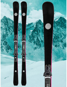 Dámské lyže AK Ski PINK.ORIGINAL + vázání Salomon Z12 GW
