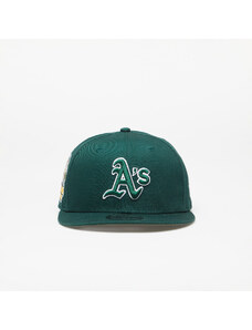 Kšiltovka New Era Oakland Athletics Side Patch 9FIFTY Snapback Cap Dark Green/ New Olive