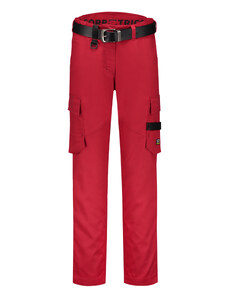Pracovní kalhoty dámské Tricorp Work Pants Twill Woman - červené, 44