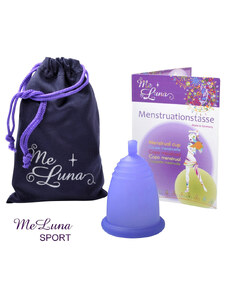 Menstruační kalíšek Me Luna Sport XL s kuličkou violet (MELU075)