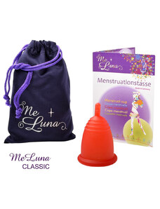 Menstruační kalíšek Me Luna Classic M se stopkou červená (MELU044)