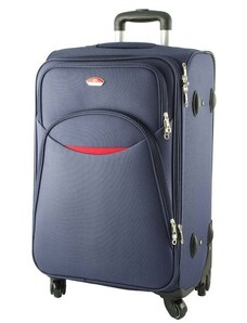 Střední cestovní kufr na 4 kolečkách s expandérem 60 l Suitcase 013
