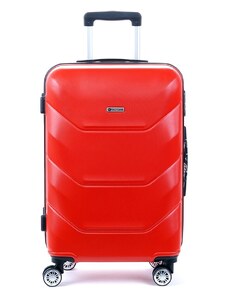 Střední skořepinový cestovní kufr na kolečkách 60 l Suitcase 1616