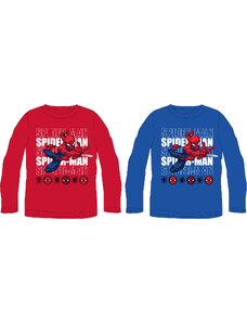 EPlus Chlapecké tričko s dlouhým rukávem - Spiderman, modré