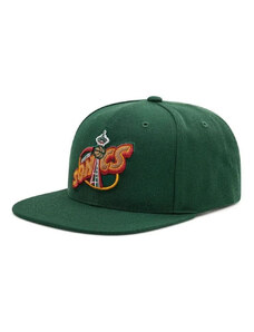 Kšiltovka Mitchell & Ness NBA Team Ground 2.0 Snapback HWC Seattle Supersonic HHSS3258-SSUYYPPPGREN