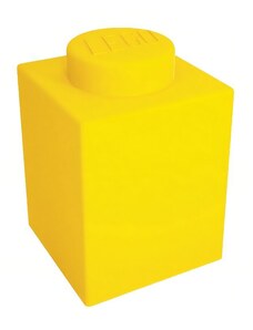 Žluté silikonové noční světlo LEGO Classic 11,6 cm