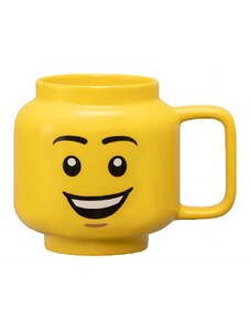 Lego Žlutý keramický hrnek LEGO Šťastný chlapec 255 ml