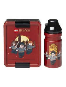 Červený svačinový set LEGO Harry Potter Nebelvír