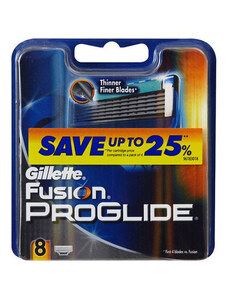 Gillette Fusion Proglide náhradní břity na holení 8 ks M