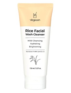 VEGREEN - RICE FACIAL WASH CLEANSER - Rýžový mycí gel na obličej 150 ml