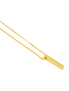 OLIVIE Stříbrný náhrdelník VALENCIE GOLD 7916