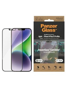 PanzerGlass Tvrzené sklo UWF CamSlider AB pro iPhone 14 Plus/13 Pro Max KP28926