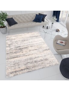 Chemex Moderní koberec Versay Shaggy - bříza - krémový Rozměr koberce: 80x150 cm