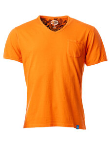 Panareha Men's V-neck T-shirt MOJITO orange