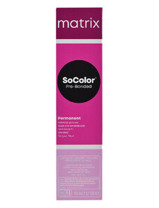 Matrix SoColor Pre-Bonded Blended Permanent Hair Color 90 ml Permanentní barva na vlasy 7A - Medium Blonde Ash