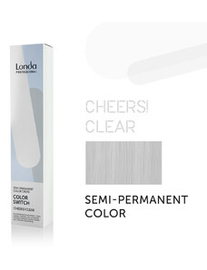 Londa professional Color Switch Semi-Permanent Color Creme 60 ml Semi-permanentní barva na vlasy Cheers! Clear