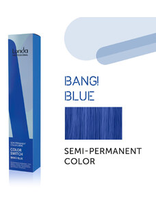 Londa professional Color Switch Semi-Permanent Color Creme 60 ml Semi-permanentní barva na vlasy Bang! Blue