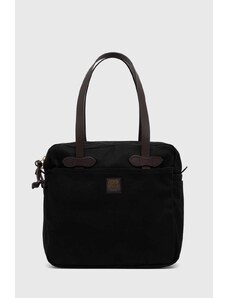 Taška Filson Tote Bag With Zipper černá barva, FMBAG0070