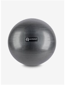 Černý gymnastický míč 75 cm Worqout Gym Ball - unisex