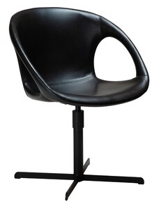 ​​​​​Dan-Form Černá koženková konferenční židle DAN-FORM Carry