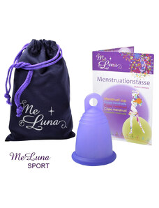 Menstruační kalíšek Me Luna Sport XL s očkem violet (MELU080)