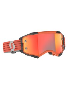 brýle FURY CH oranžové/šedá, SCOTT - USA, (plexi oranžové chrom)