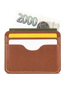 Bagind Kredy - praktický cardholder či malá peněženka z hovězí kůže