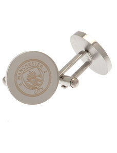 Manchester City manžetové knoflíčky Stainless Steel Round Cufflinks TM-03461