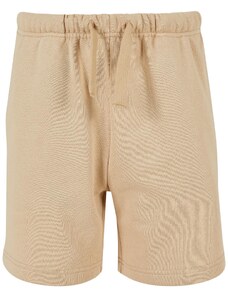 Urban Classics Kids Chlapecké Basic Sweatshorts unionbéžová