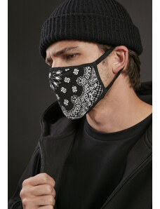 MT Accessoires Bandana Face Mask 2-Pack black/white