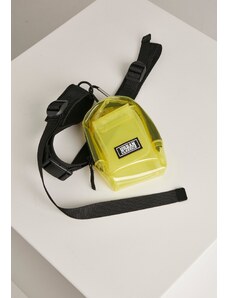 Urban Classics Accessoires Utility Beltbag Transparentní žlutá