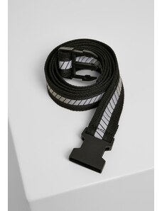 Urban Classics Accessoires Reflexní pásek černo/černo/stříbrný