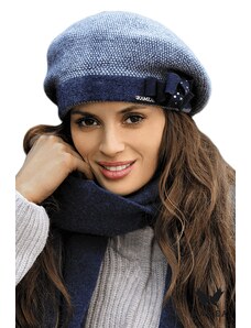 Kamea Woman's Beret K.16.016.12 Navy Blue