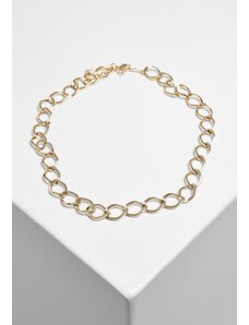 Urban Classics Accessoires Velký klasický náhrdelník 2-balení - zlaté a stříbrné barvy