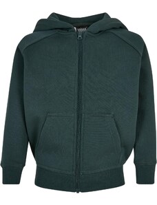 Urban Classics Kids Boys Zip Hoody bottlegreen