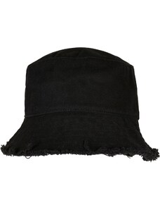 Flexfit Černý klobouk Open Edge Bucket
