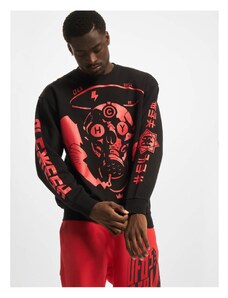 DEF Kalhoty Skull Sweat černo/červené