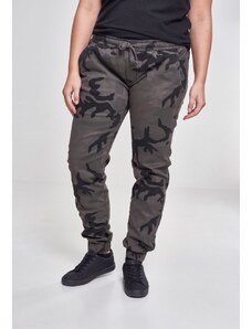 UC Ladies Dámské camo joggingové kalhoty tmavé camo