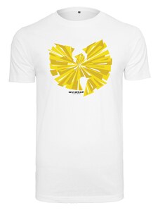 Bílé tričko s logem Wu Wear