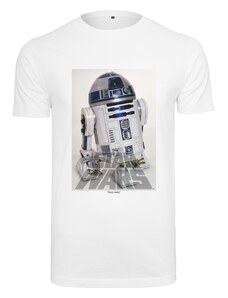 Merchcode Tričko Star Wars R2D2 bílé