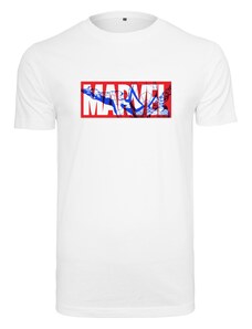 MT Men Bílé tričko s logem Marvel Spiderman