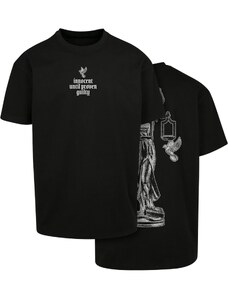 MT Upscale Tričko Justice Oversize černé