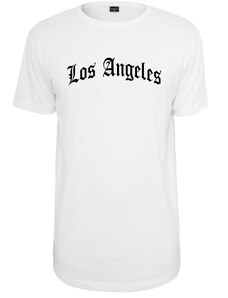 MT Men Los Angeles Wording Tričko bílé