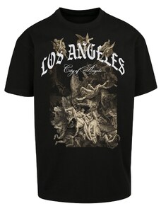 MT Upscale Oversize tričko City of Angels černé